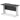 Office furniture impulse-black-series-120mm-slimline-desk-cable-managed-leg Dynamic   Colour Silver 