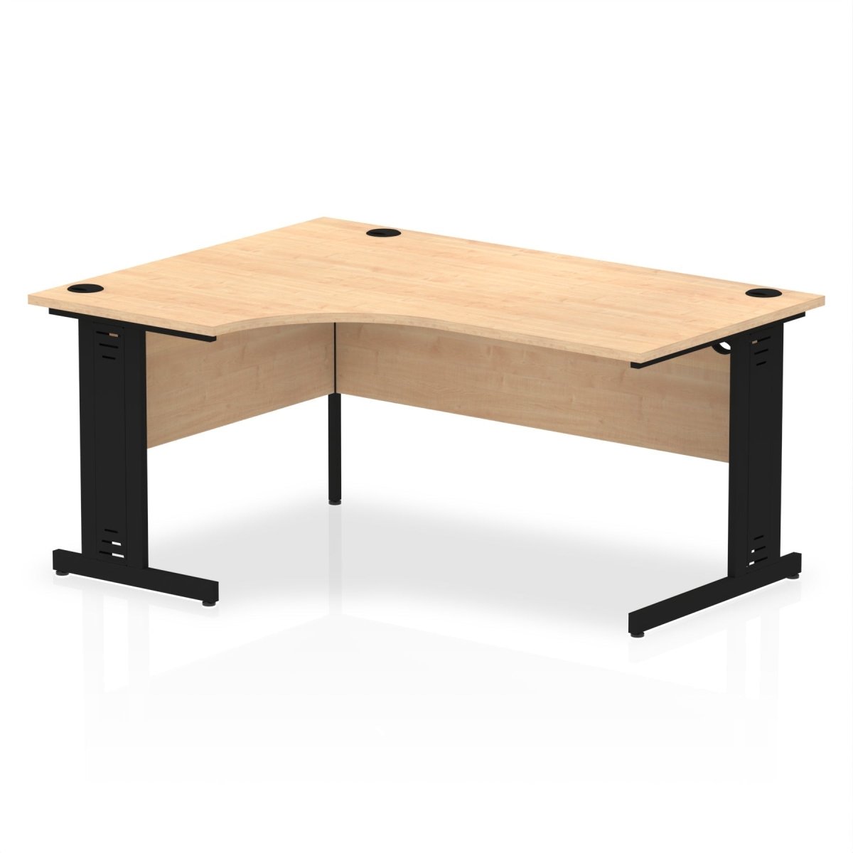 Office furniture impulse-160mm-left-crescent-desk-cable-managed-leg Dynamic   Colour  
