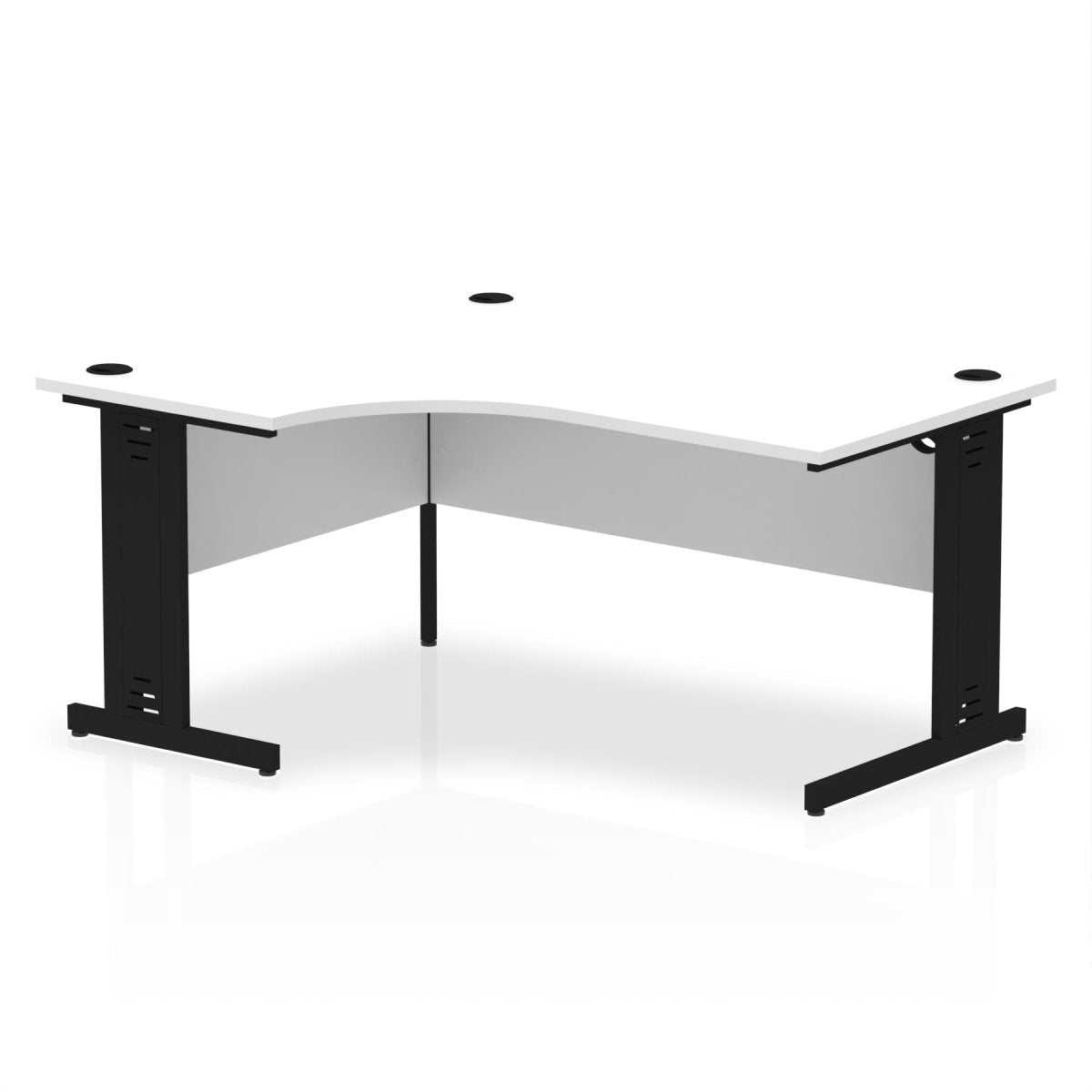 Office furniture impulse-160mm-left-crescent-desk-cable-managed-leg Dynamic   Colour  