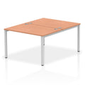 Office Desk Impulse  B2B 2 Person Bench Desk Beech Desk Colour 120 Wide