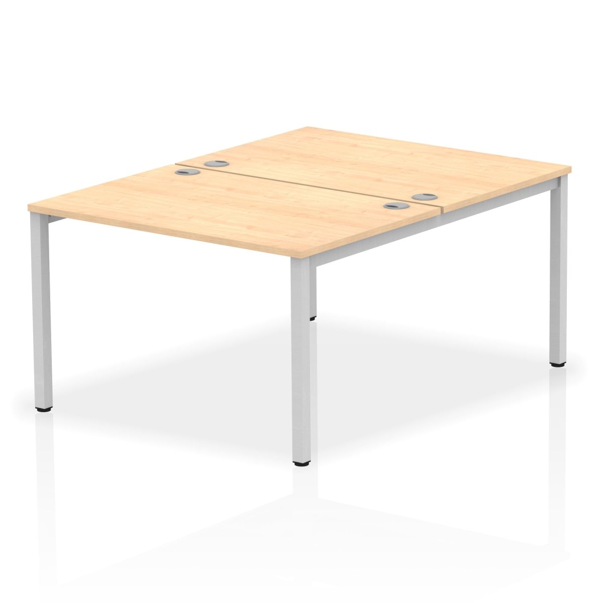 Office furniture impulse-b2b-2-person-bench-desk Dynamic  Maple Desk Colour 120 Wide