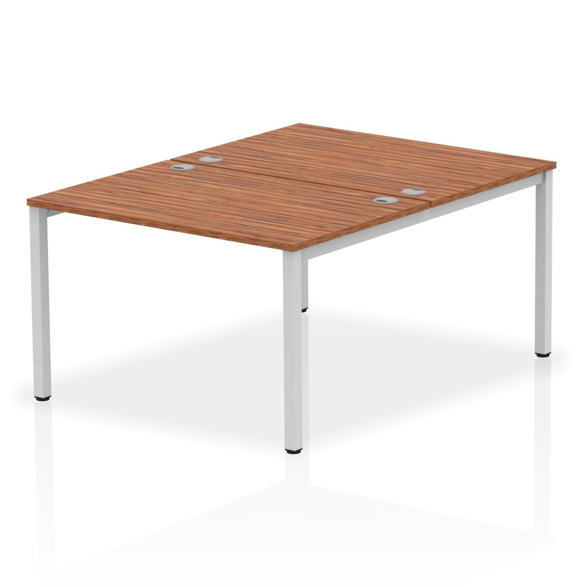 Office furniture impulse-b2b-2-person-bench-desk Dynamic  Oak Desk Colour 120 Wide