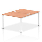 Office furniture impulse-b2b-2-person-bench-desk Dynamic  White Desk Colour 120 Wide