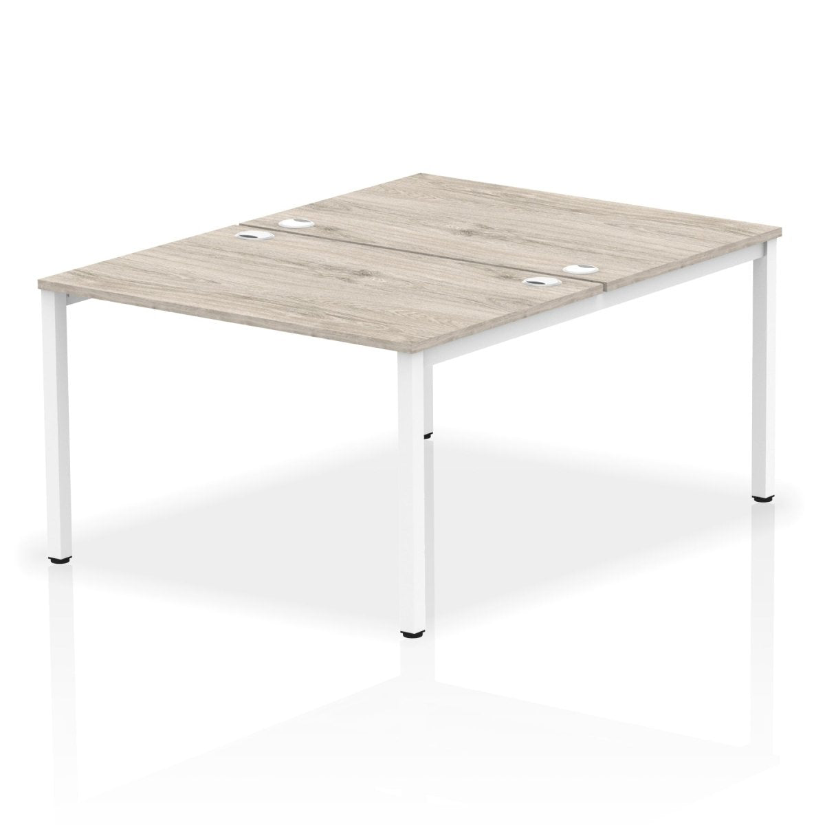 Office furniture impulse-b2b-2-person-bench-desk Dynamic  Beech Desk Colour 120 Wide
