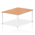 Office furniture impulse-b2b-2-person-bench-desk Dynamic  Maple Desk Colour 120 Wide