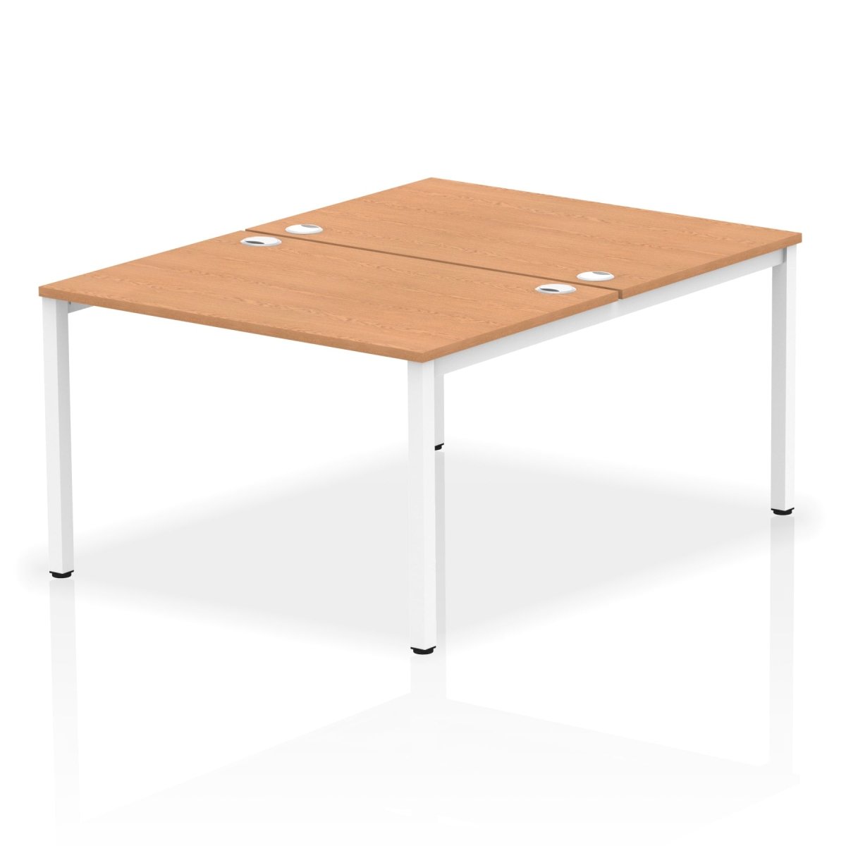 Office furniture impulse-b2b-2-person-bench-desk Dynamic  Maple Desk Colour 120 Wide