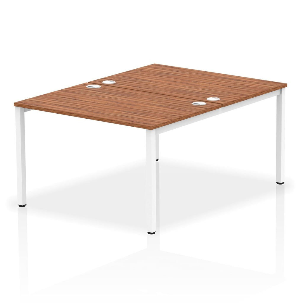 Office furniture impulse-b2b-2-person-bench-desk Dynamic  Oak Desk Colour 120 Wide