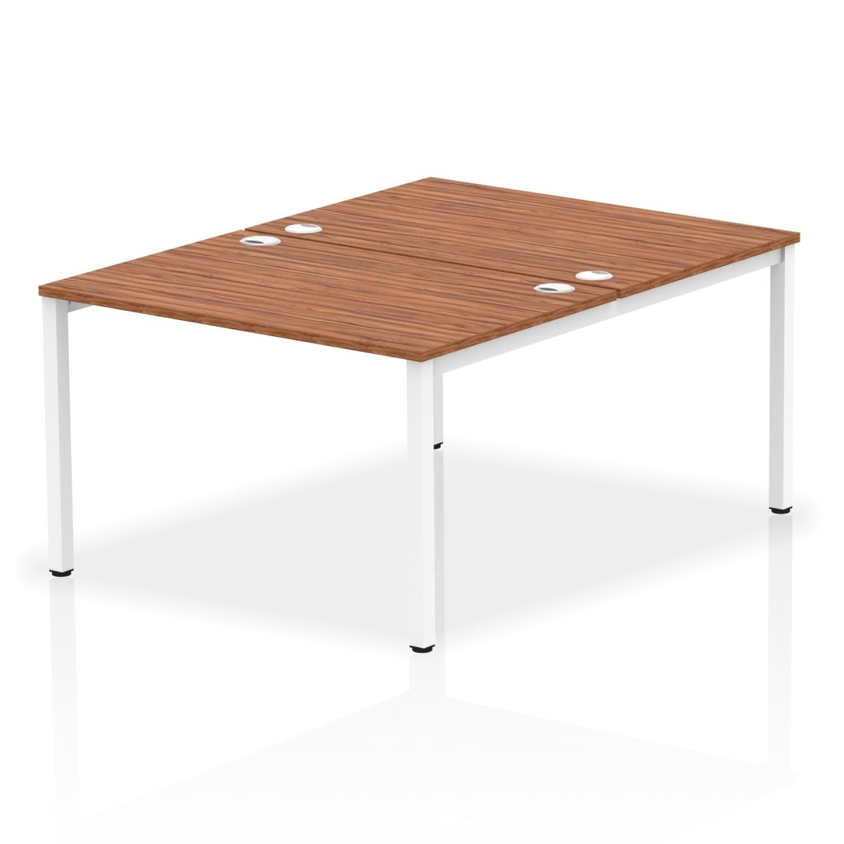 Office furniture impulse-b2b-2-person-bench-desk Dynamic  Oak Desk Colour 120 Wide