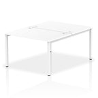 Office furniture impulse-b2b-2-person-bench-desk Dynamic  Walnut Desk Colour 120 Wide