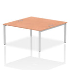 Office furniture impulse-b2b-2-person-bench-desk Dynamic  White Desk Colour 120 Wide