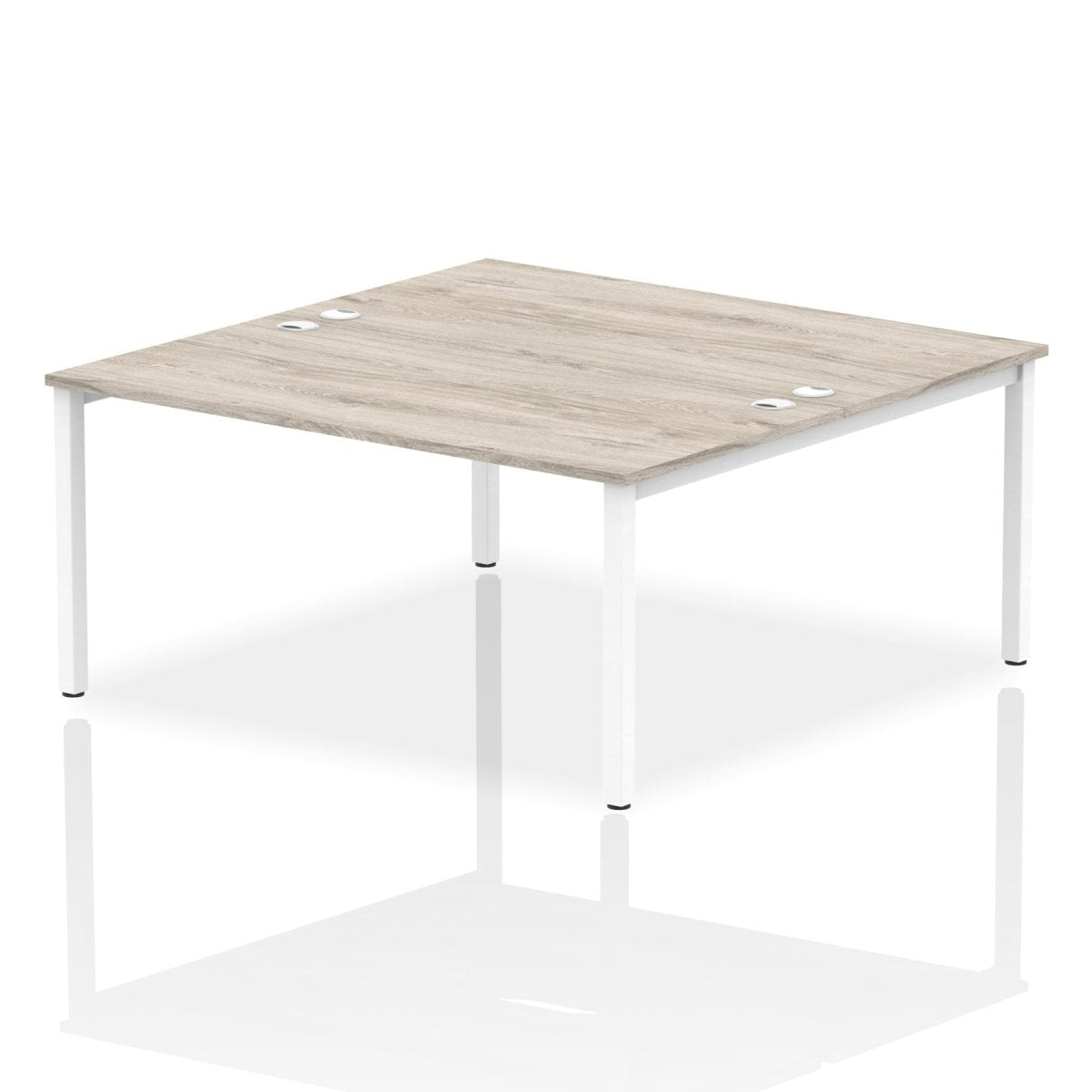 Office furniture impulse-b2b-2-person-bench-desk Dynamic  Beech Desk Colour 140 Wide