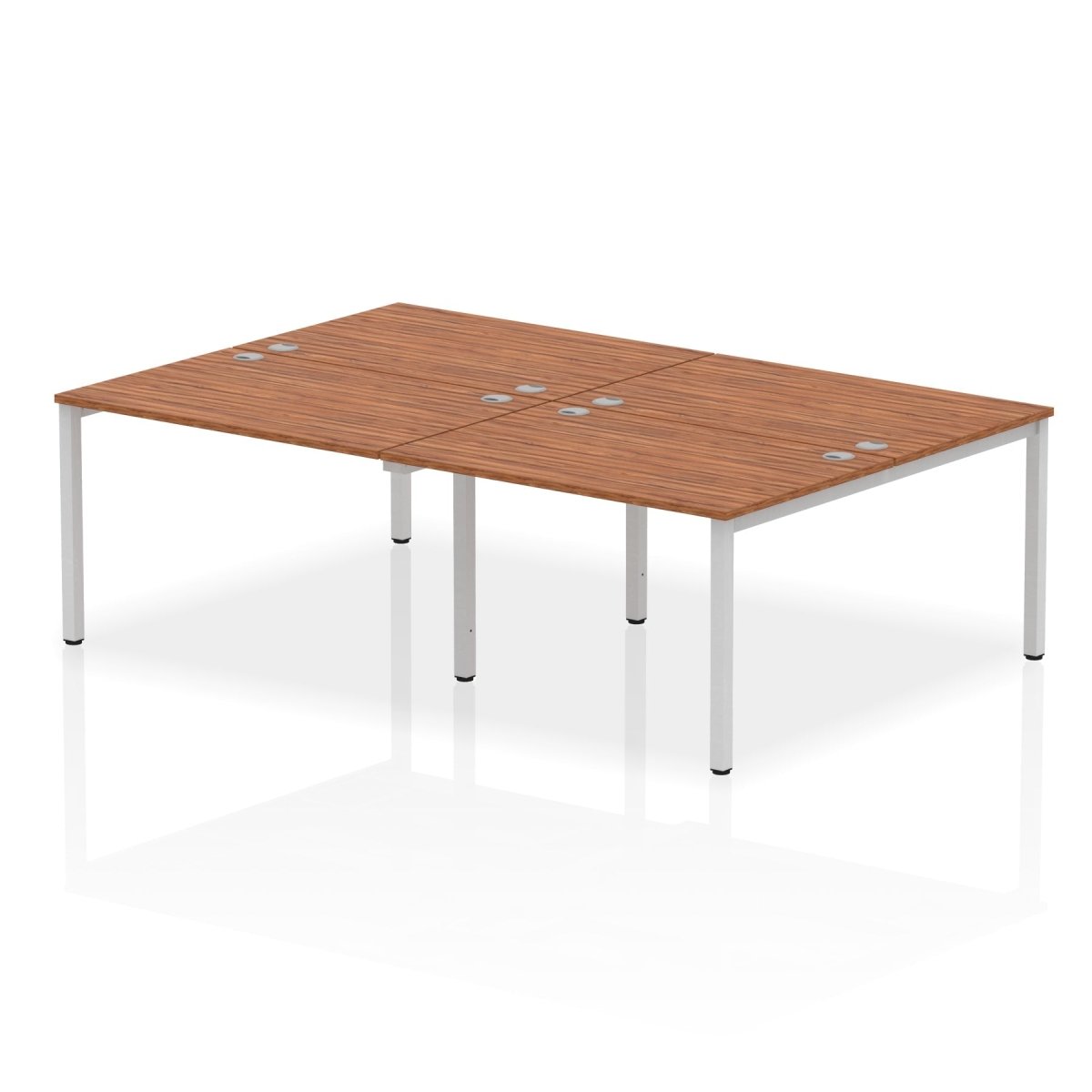 Office furniture impulse-b2b-4-person-bench-desk Dynamic  Beech Desk Colour 320 Wide