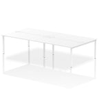 Office furniture impulse-b2b-4-person-bench-desk Dynamic  White Desk Colour 320 Wide