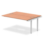 Office Desk Impulse  B2B Ext Kit Bench Desk Beech Desk Colour 120 Wide
