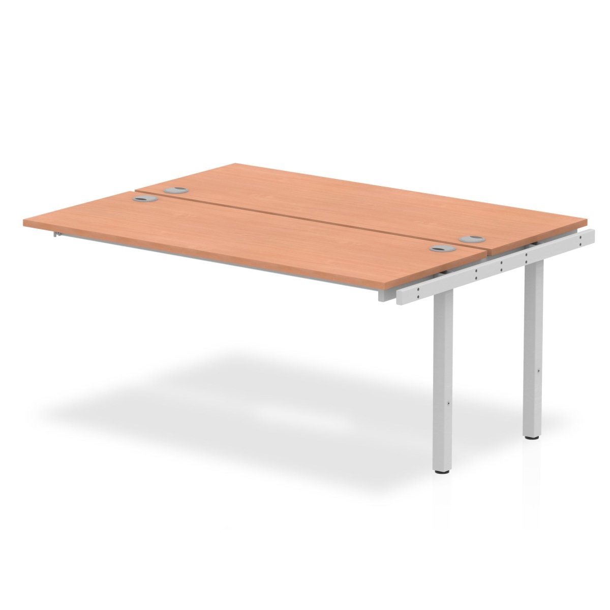 Office Desk Impulse  B2B Ext Kit Bench Desk Beech Desk Colour 120 Wide
