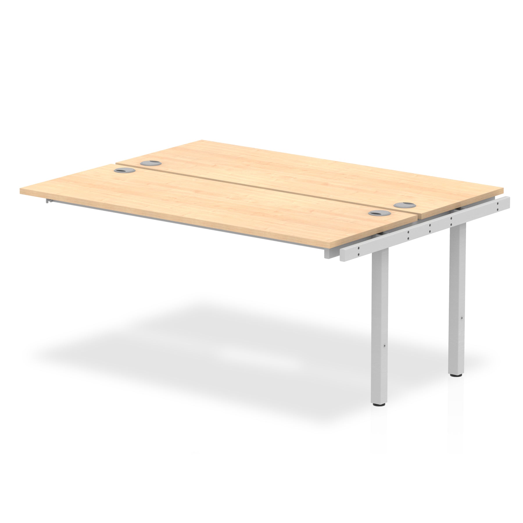 Office furniture impulse-b2b-ext-kit-bench-desk Dynamic  Maple Desk Colour 120 Wide