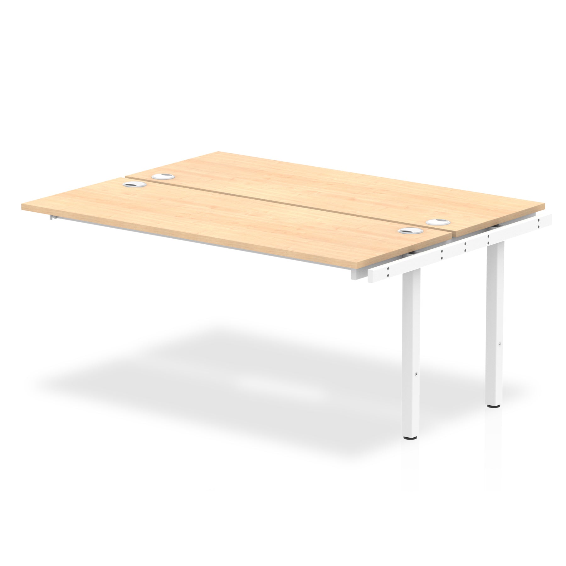 Office furniture impulse-b2b-ext-kit-bench-desk Dynamic  Oak Desk Colour 120 Wide