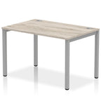 Office furniture impulse-single-starter-bench-desk Dynamic  Grey Oak Desk Colour 120 Wide