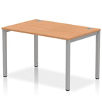 Office furniture impulse-single-starter-bench-desk Dynamic  Oak Desk Colour 120 Wide