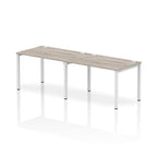 Office furniture impulse-single-row-2-person-bench-desk Dynamic  Grey Oak Desk Colour 240 Wide
