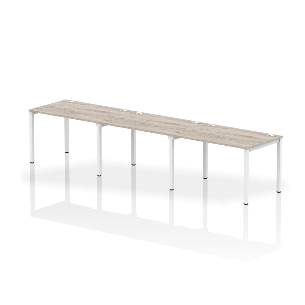 Office furniture impulse-single-row-3-person-bench-desk Dynamic  Grey Oak Desk Colour 360 Wide