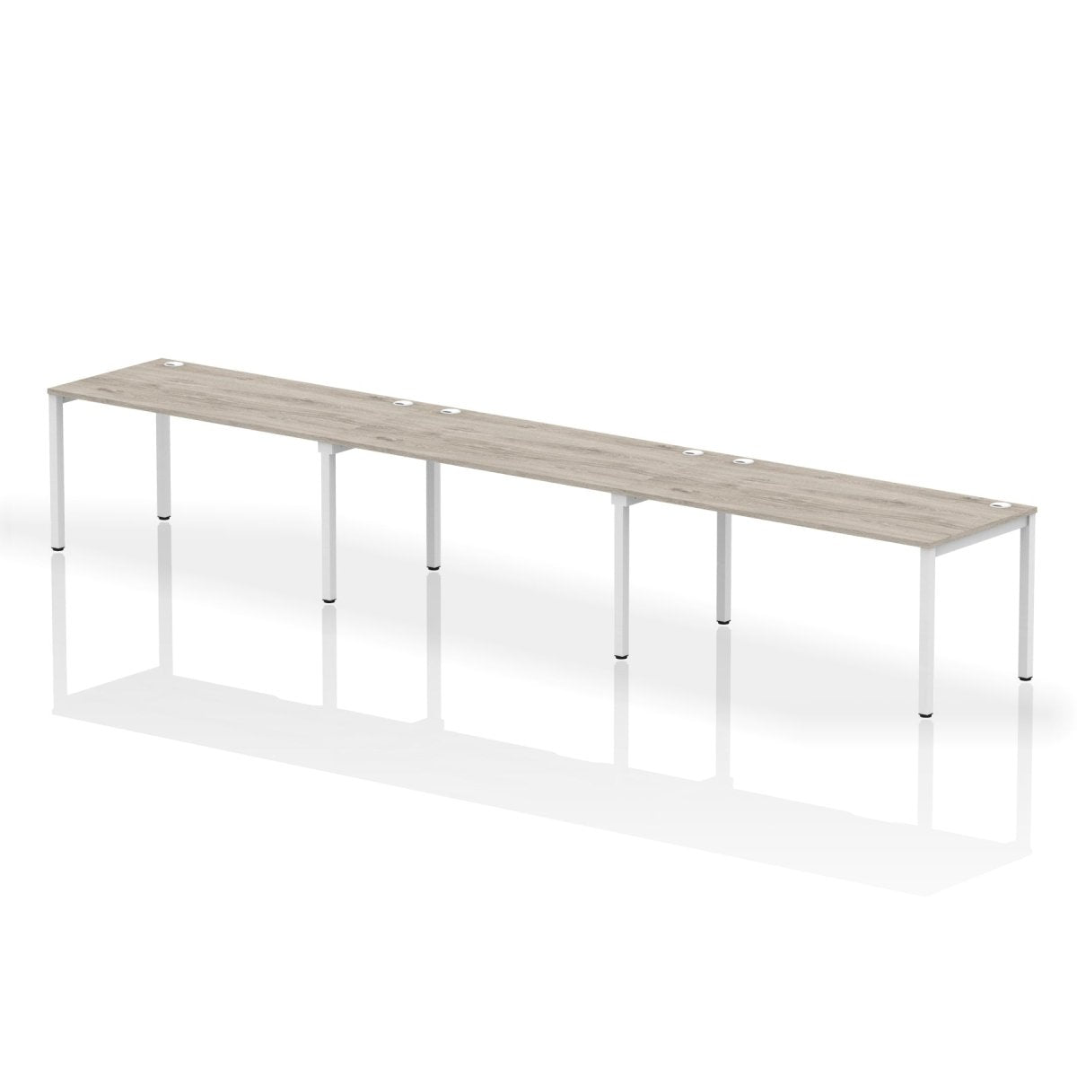 Office furniture impulse-single-row-3-person-bench-desk Dynamic  Grey Oak Desk Colour 480 Wide