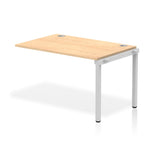 Office furniture impulse-single-row-bench-desk-ext-kit Dynamic  Maple Desk Colour 120 Wide