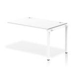 Office furniture impulse-single-row-bench-desk-ext-kit Dynamic  White Desk Colour 120 Wide