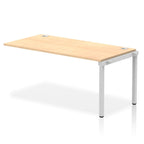 Office furniture impulse-single-row-bench-desk-ext-kit Dynamic  Maple Desk Colour 160 Wide