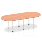 Office furniture impulse-boardroom-table-with-post-leg Dynamic   0 Wide  