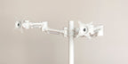 Office furniture impulse-double-height-adjustable-flat-screen-monitor-arm Dynamic 