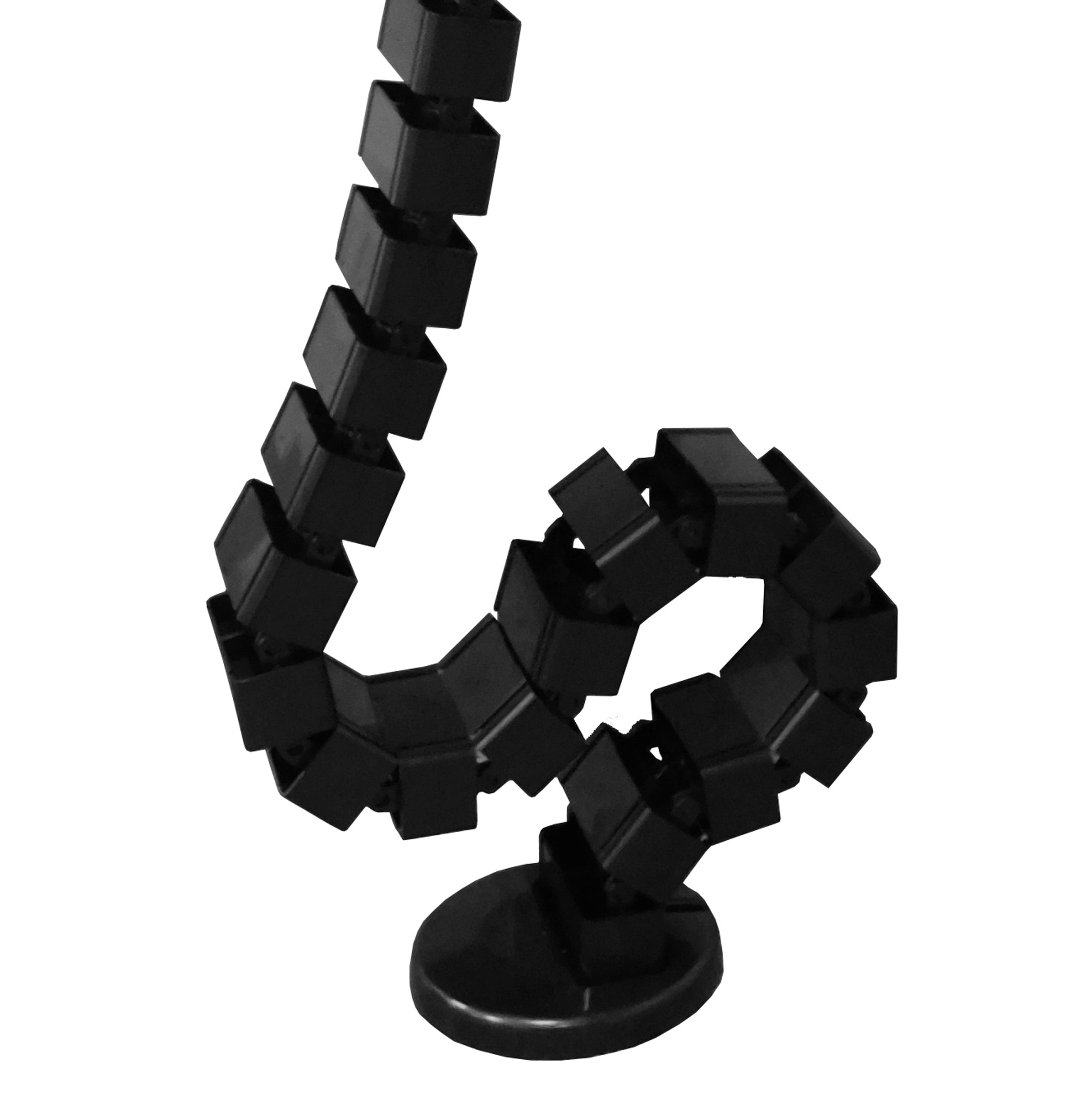 Desk Accesory Impulse Cable Spine For Height Adjustable Desk  Colour Black 