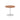 Office furniture italia-round-poseur-table Dynamic  Walnut 60 Wide 1145mm High