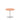 Office furniture italia-round-poseur-table Dynamic  Walnut 100 Wide 1145mm High