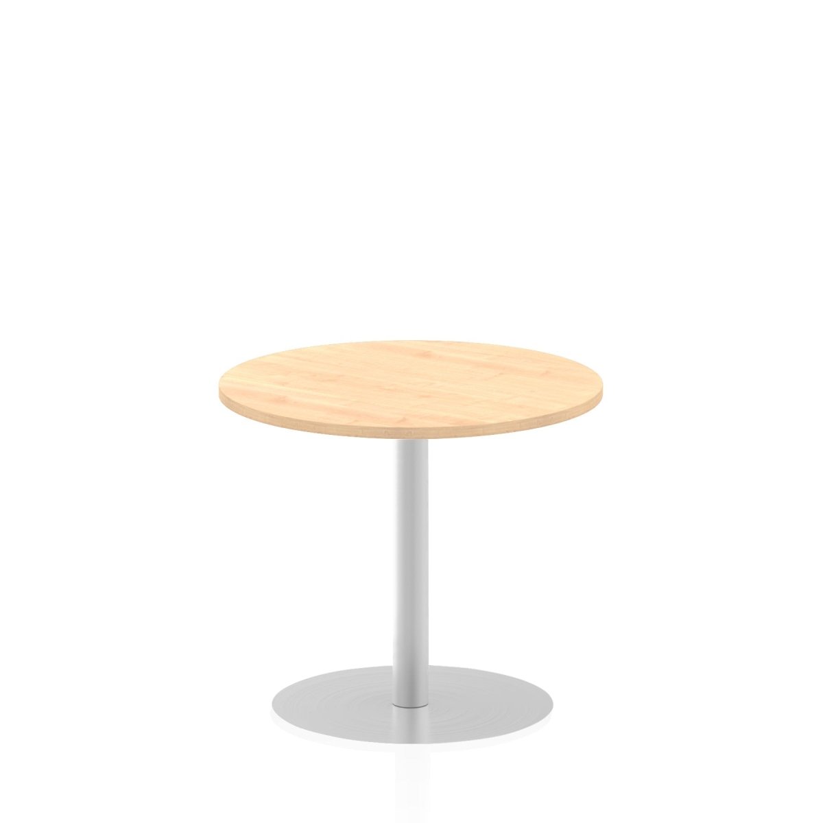 Office furniture italia-round-poseur-table Dynamic  White 60 Wide 1145mm High