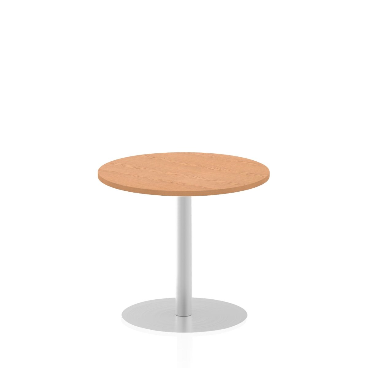 Office furniture italia-round-poseur-table Dynamic  White 80 Wide 1145mm High