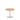 Office furniture italia-round-poseur-table Dynamic  White 80 Wide 1145mm High