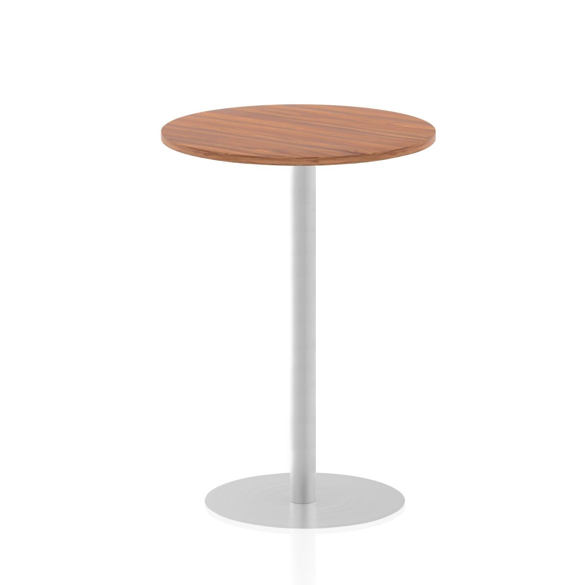 Office furniture italia-round-poseur-table Dynamic  White 100 Wide 475mm High