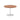 Office furniture italia-round-poseur-table Dynamic  Grey Oak 60 Wide 1145mm High