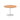 Office furniture italia-round-poseur-table Dynamic  Beech 120 Wide 1145mm High