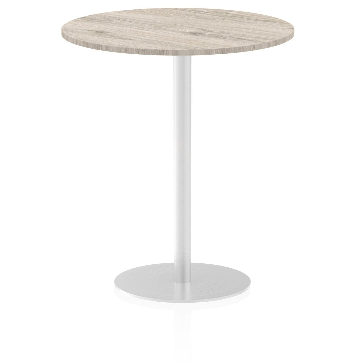 Office furniture italia-round-poseur-table Dynamic  Beech 80 Wide 475mm High