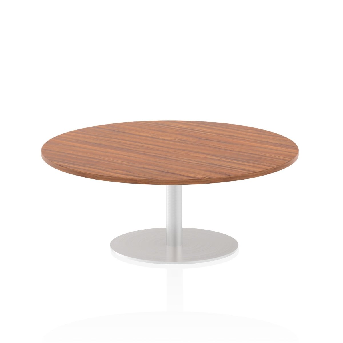 Office furniture italia-round-poseur-table Dynamic  Maple 100 Wide 725mm High