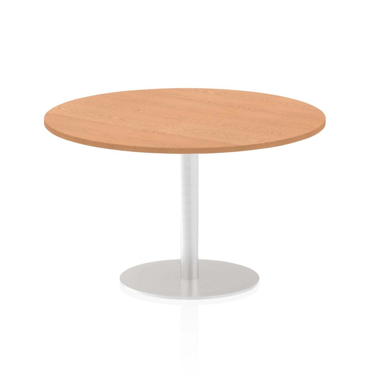 Office furniture italia-round-poseur-table Dynamic  Maple 80 Wide 1145mm High