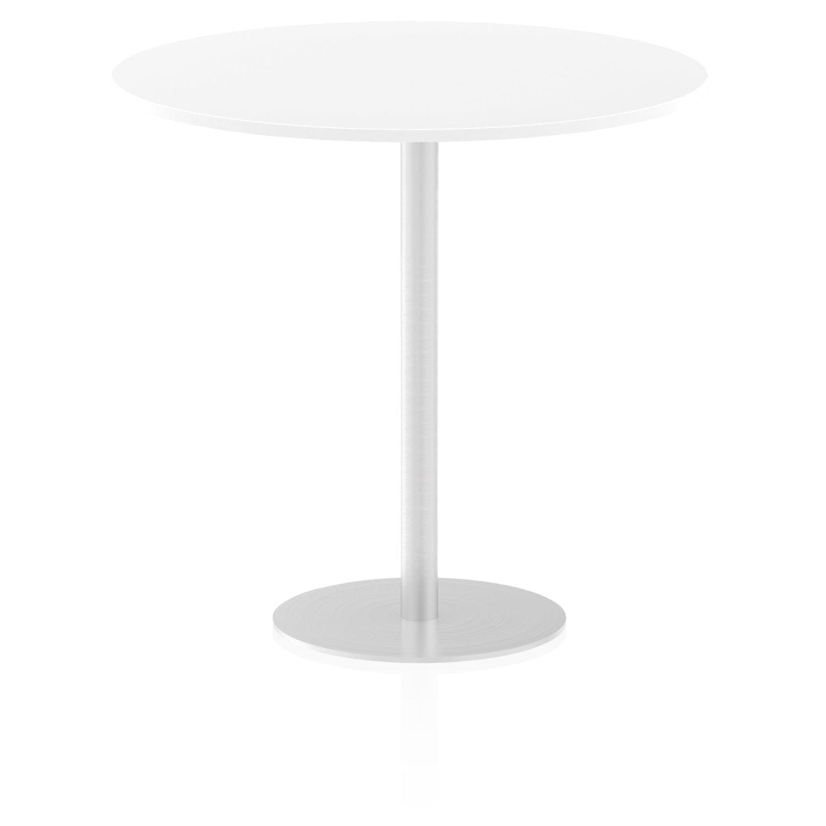 Office furniture italia-round-poseur-table Dynamic  Maple 120 Wide 475mm High