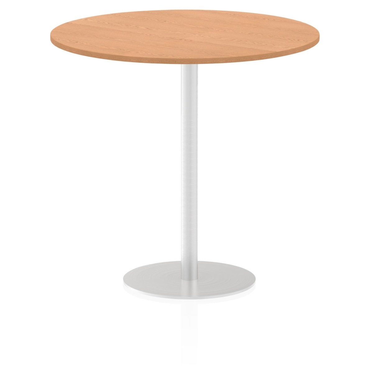 Office furniture italia-round-poseur-table Dynamic  Maple 80 Wide 475mm High