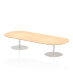 Office furniture italia-boardroom-table Dynamic  White 180 Wide 475mm High