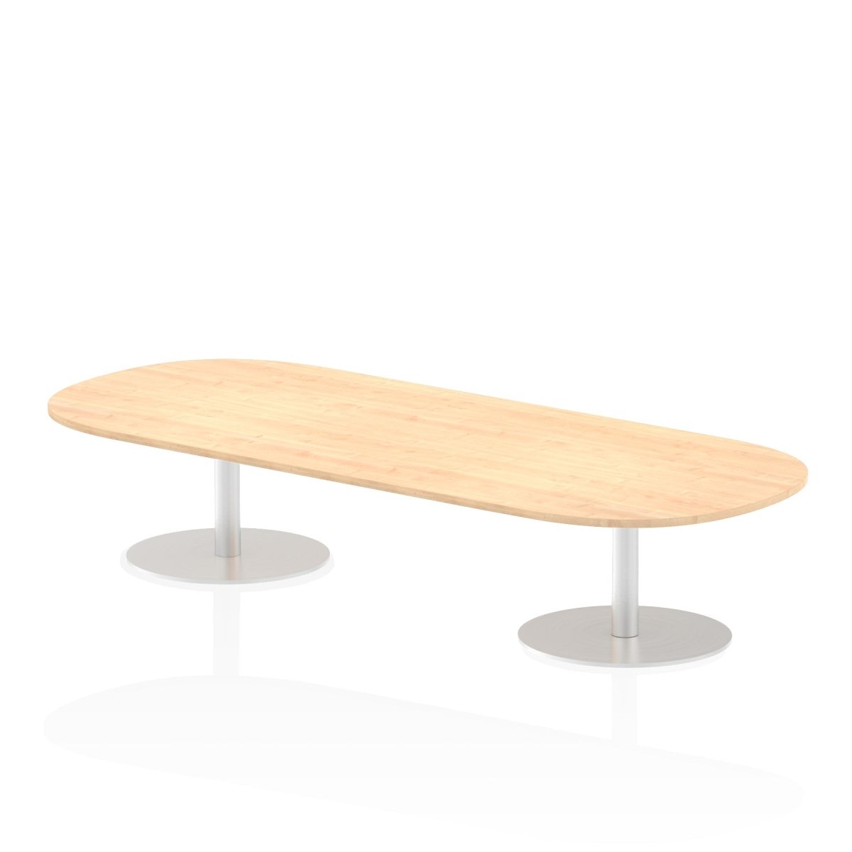 Office furniture italia-boardroom-table Dynamic  White 180 Wide 475mm High
