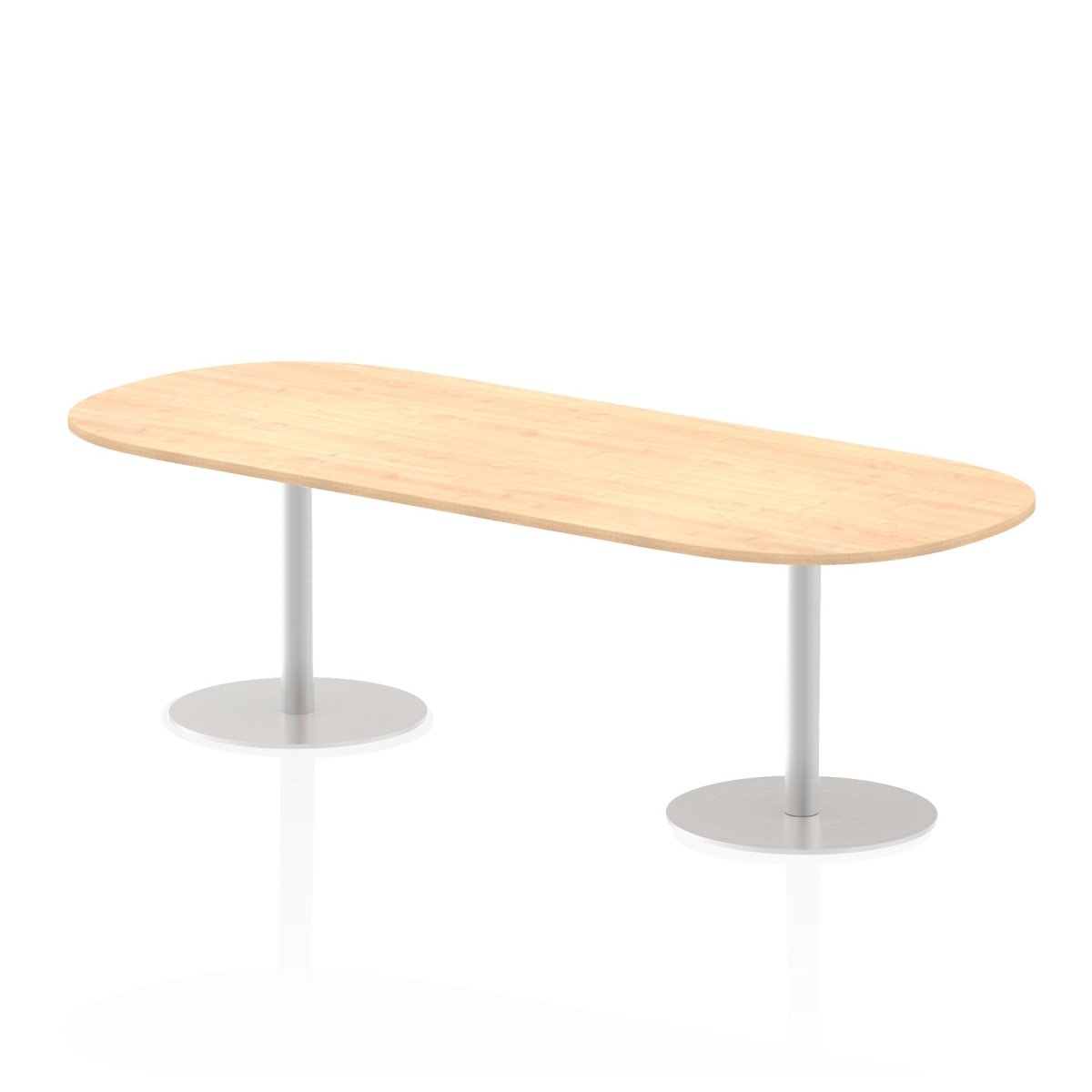 Office furniture italia-boardroom-table Dynamic  White 180 Wide 725mm High