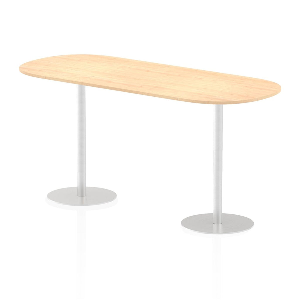 Office furniture italia-boardroom-table Dynamic  Walnut 240 Wide 1145mm High