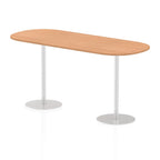 Office furniture italia-boardroom-table Dynamic  White 180 Wide 1145mm High